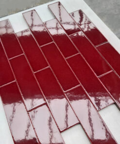 Burgundy Brick Tiles
