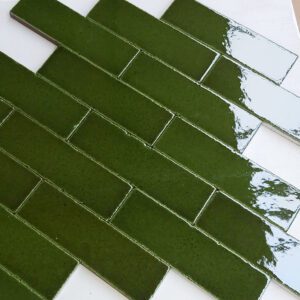 Jade Glazed Brick Slip