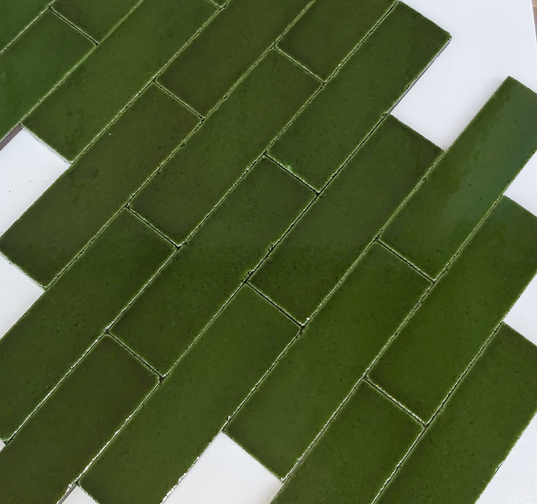 Jade Glazed Brick Slip