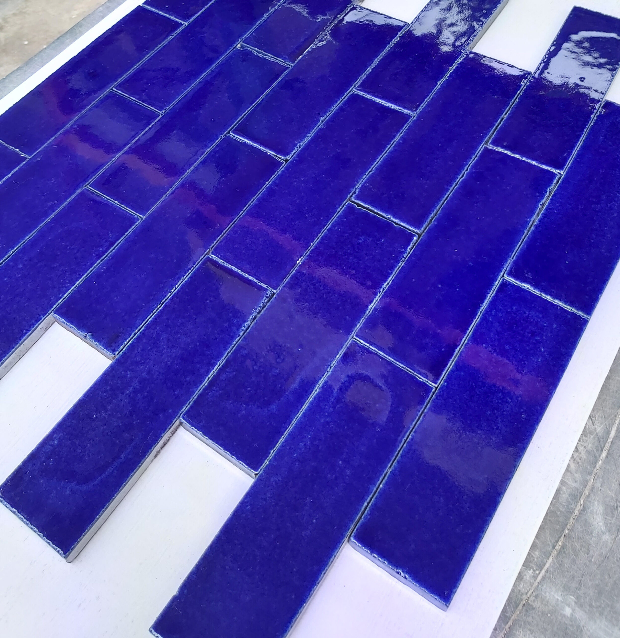 Royal Blue Brick Slip