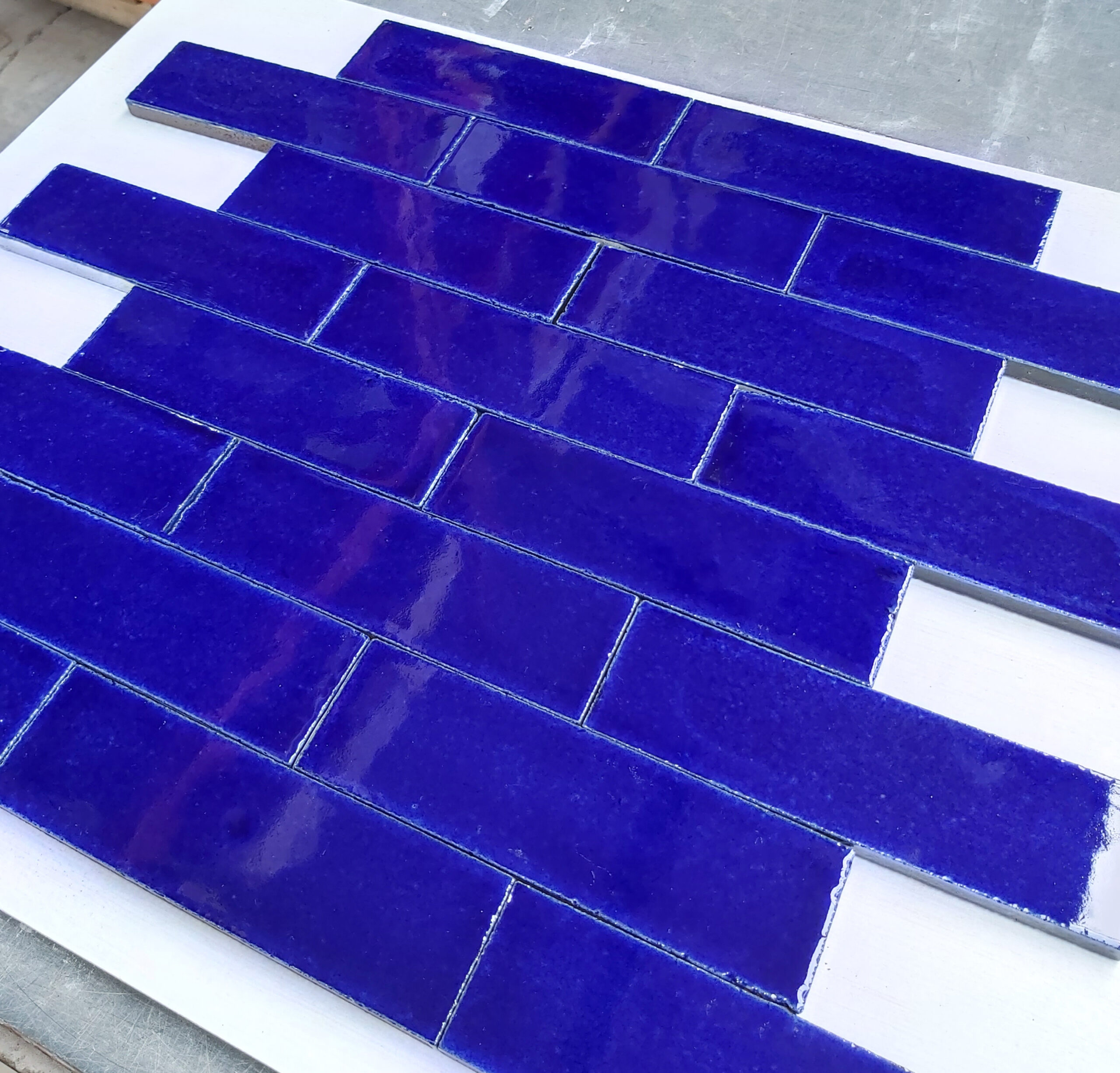 Royal Blue Brick Slip